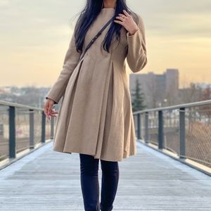 Harris Wharf London Flare Coat